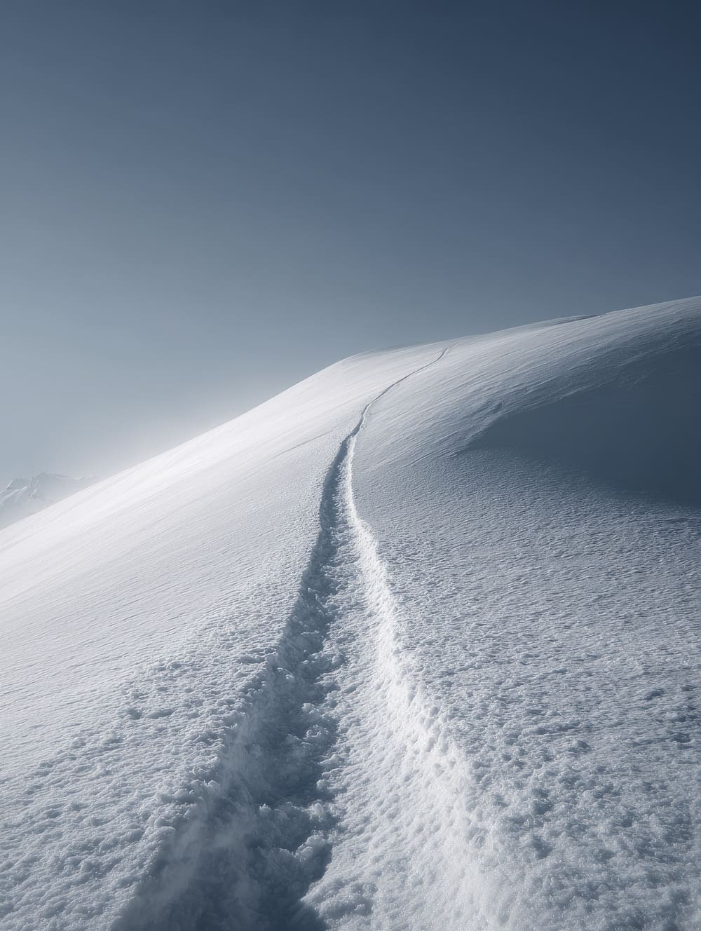 Tableau Ski Minimaliste
