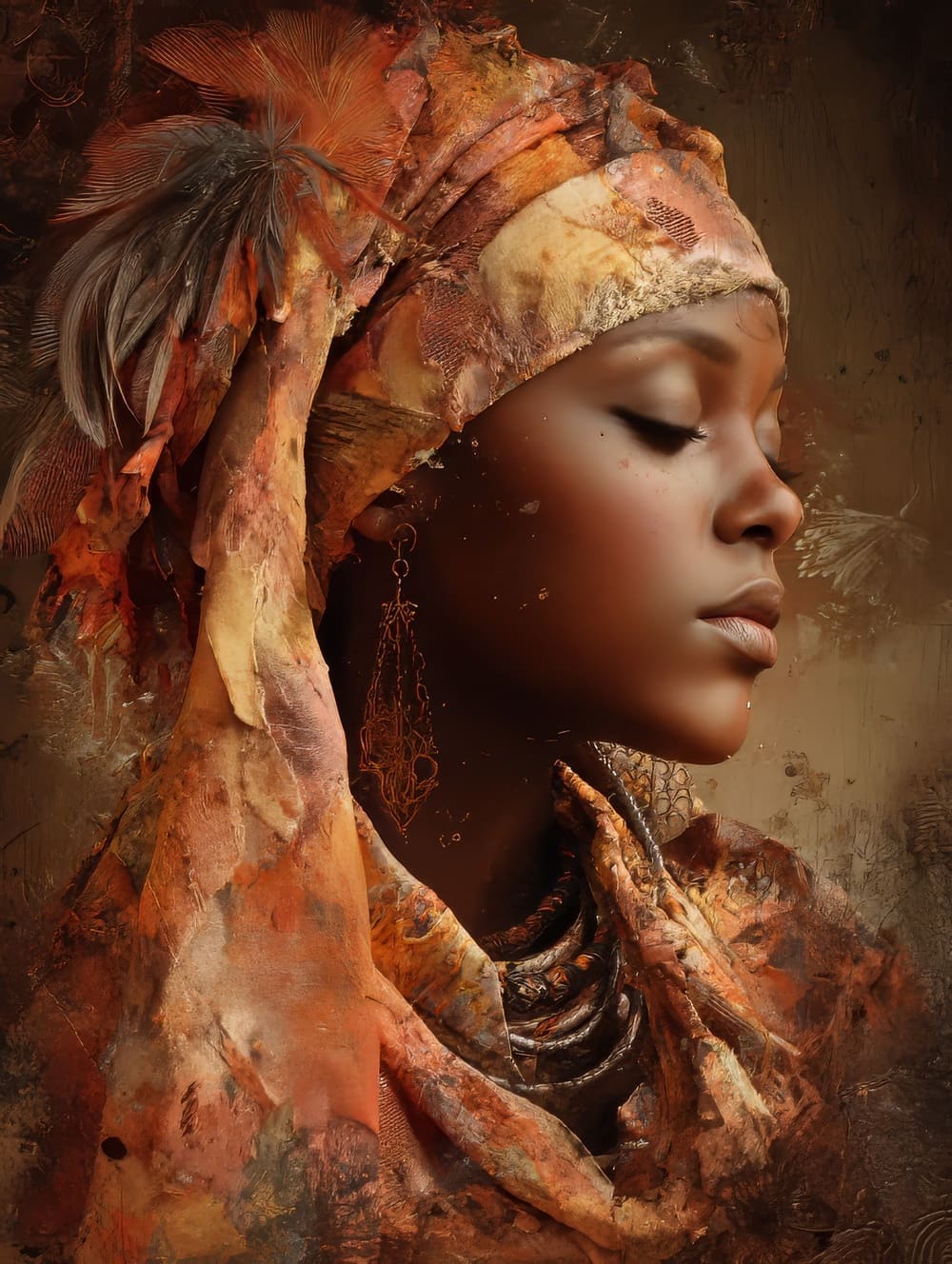 Tableau Africain Bohème