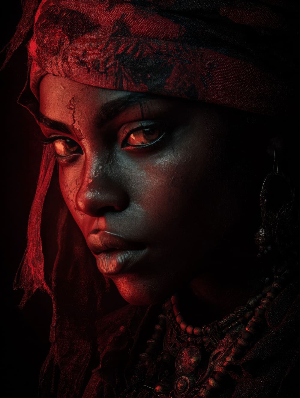 Tableau Africain Gothique