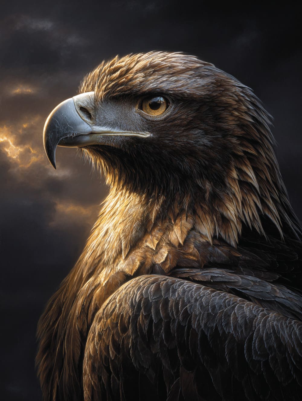 Tableau Aigle Baroque