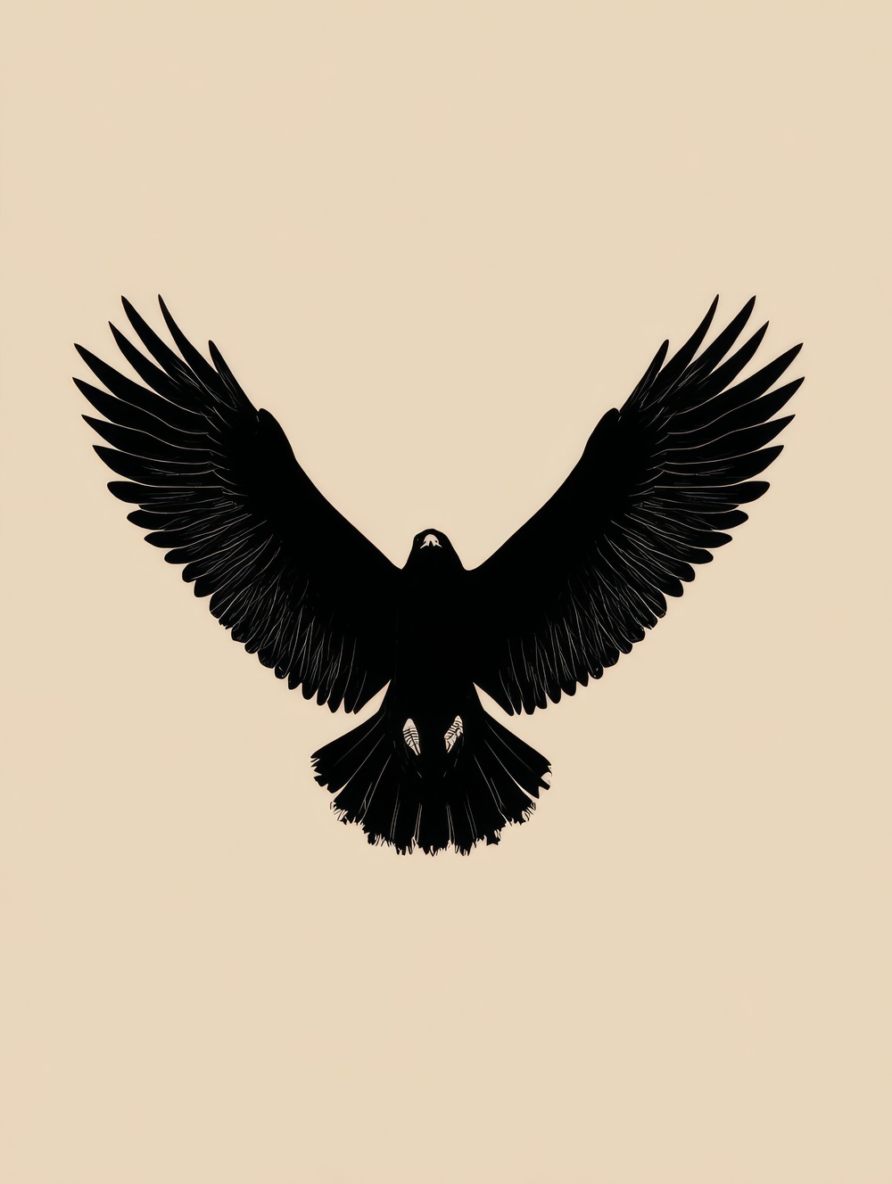 Tableau Aigle Minimaliste