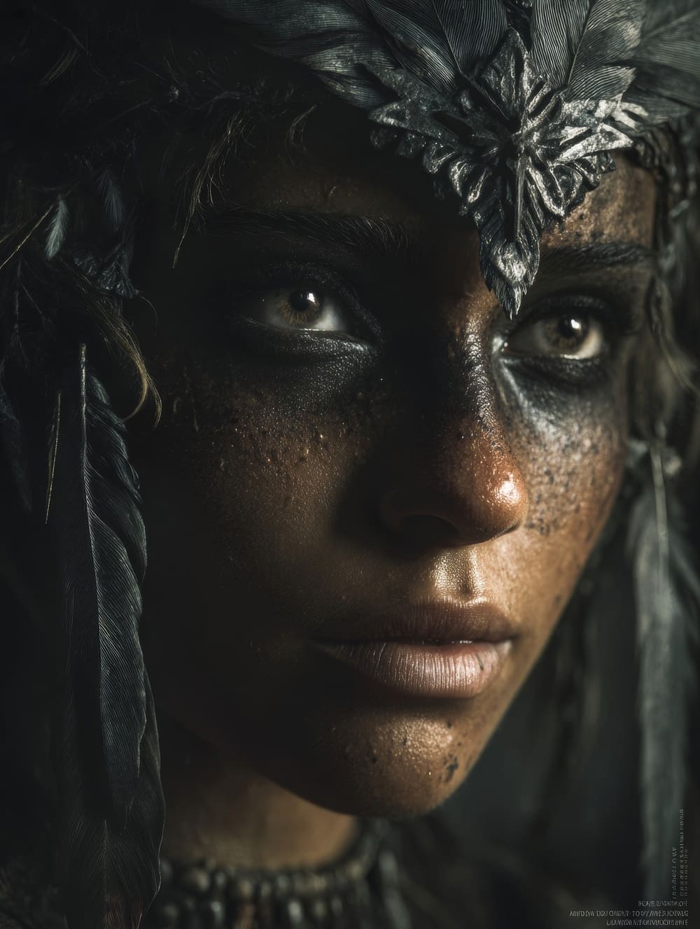 Tableau Amérindien Gothique