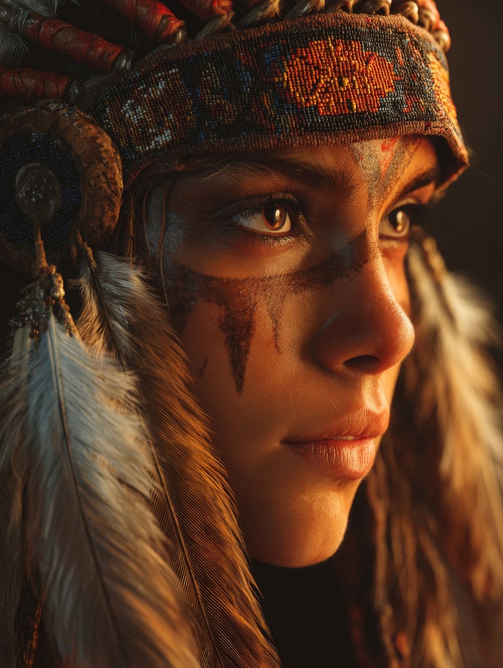 Tableau Amérindien Zen