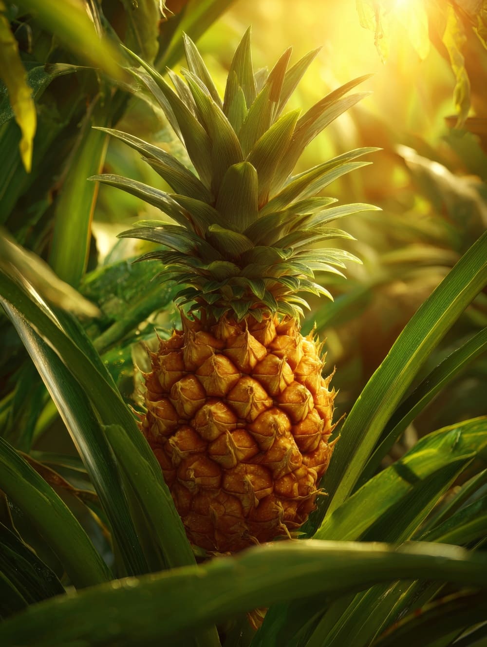 Tableau Ananas Tropical