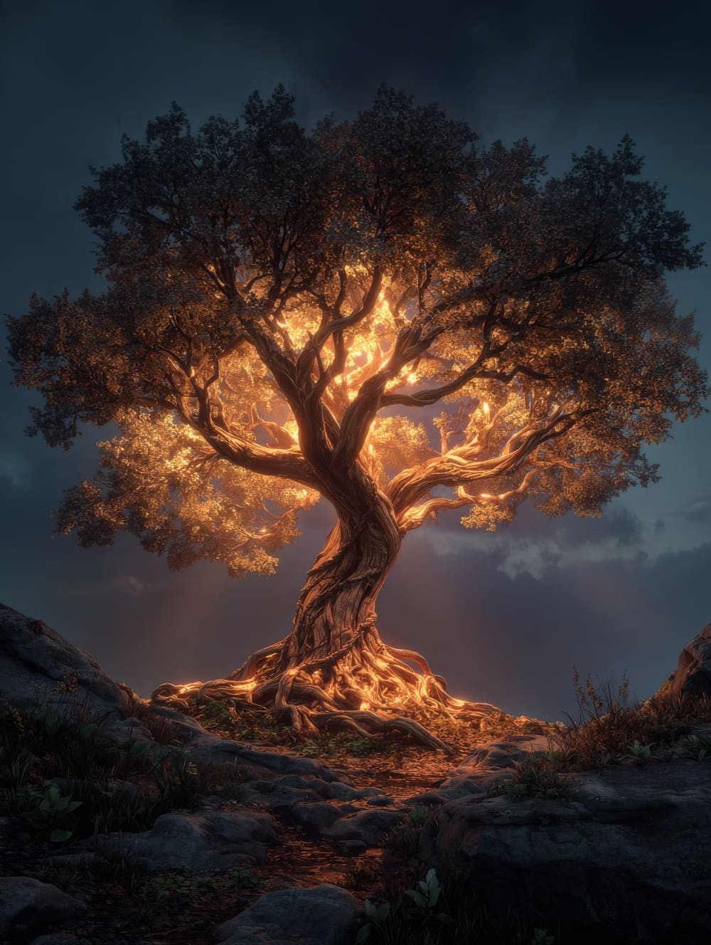 Tableau Arbre de Vie Cinématographique