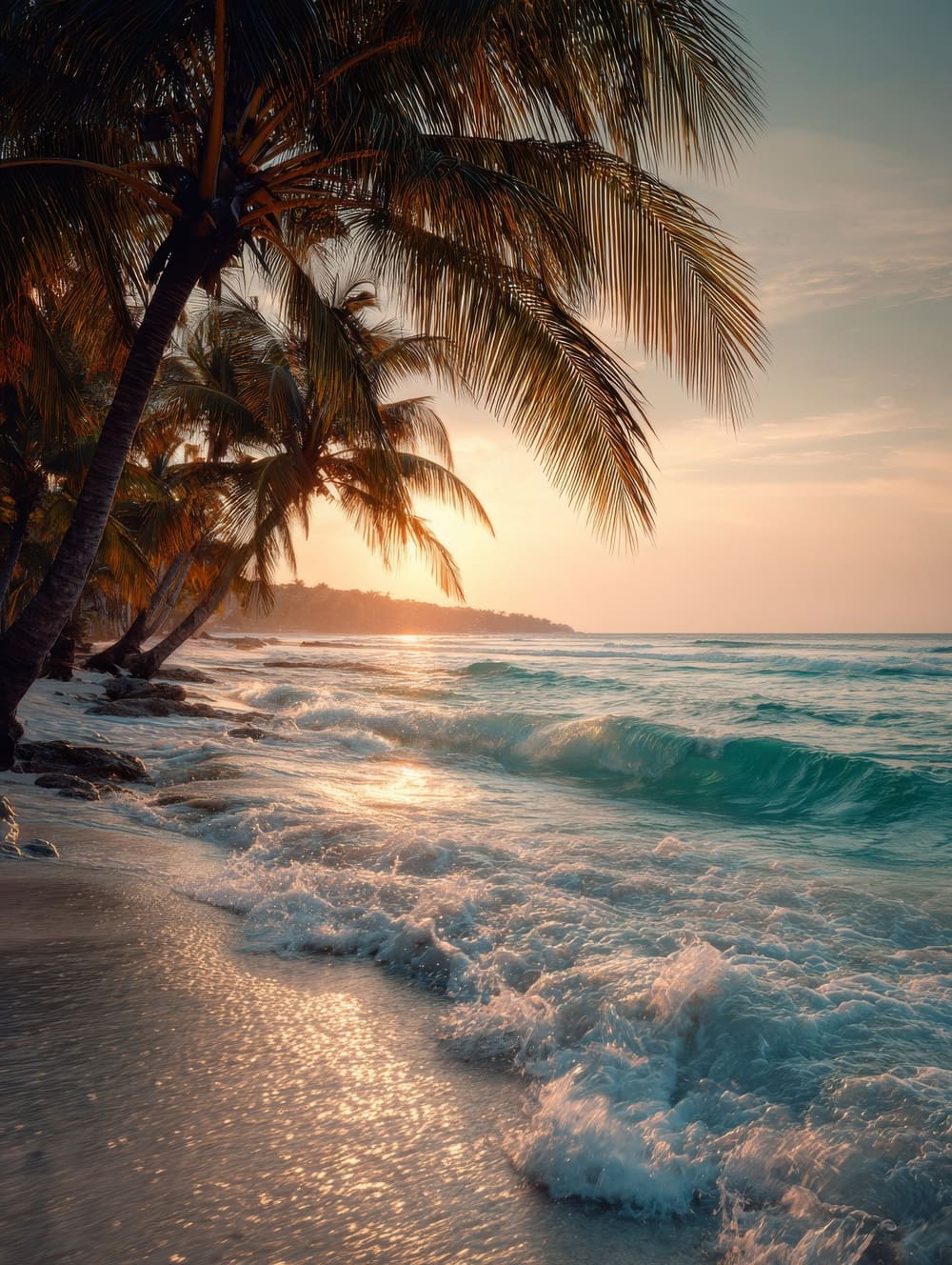 Tableau Bali Plage