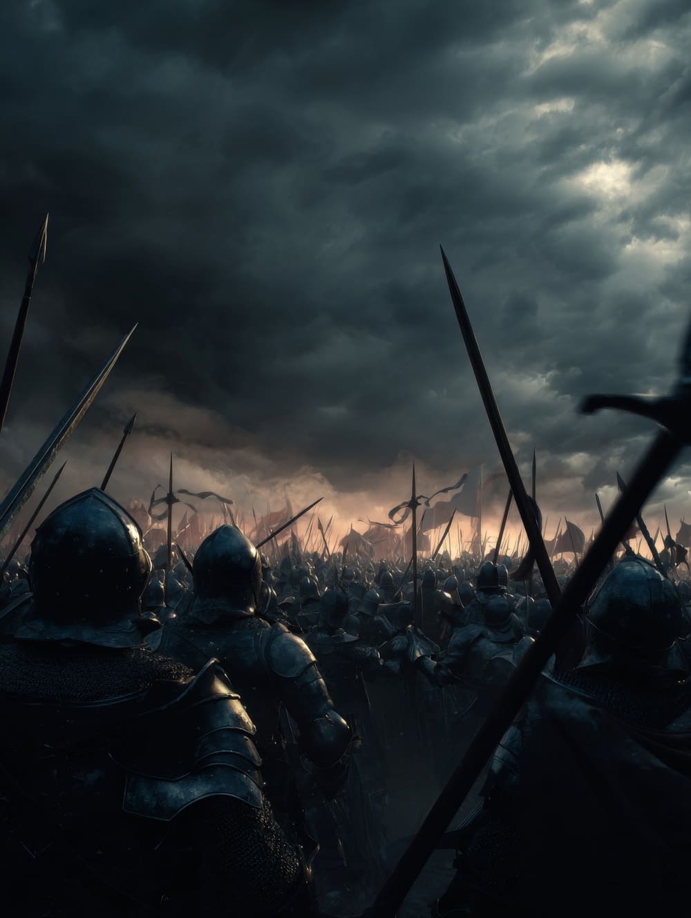 Tableau Bataille Médiévale