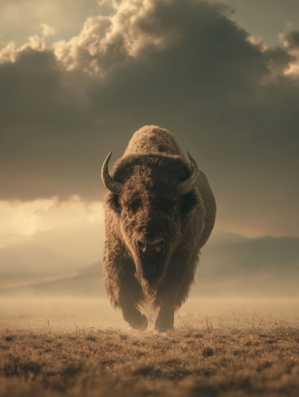 Tableau Bison des Grandes Plaines