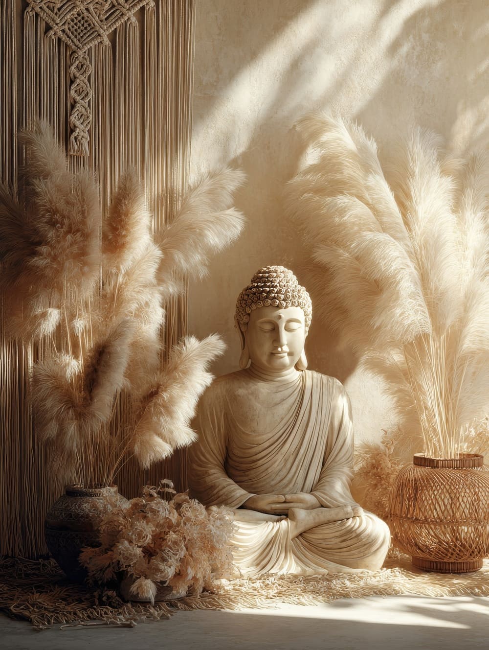 Tableau Bouddha Bohème