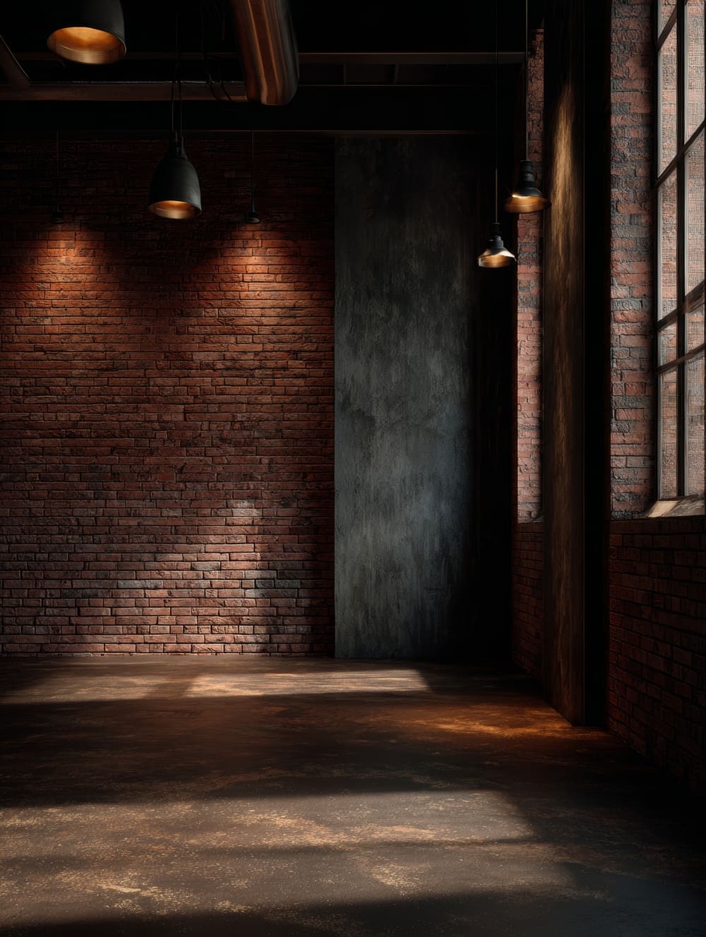 Tableau Brique Rouge Industriel