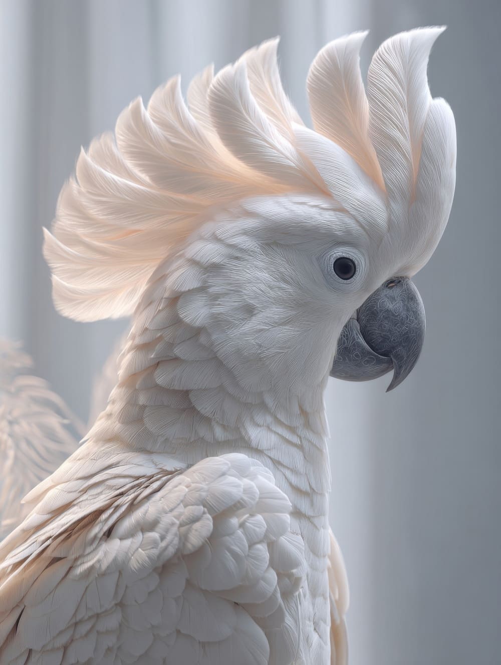 Tableau Cacatoès Blanc