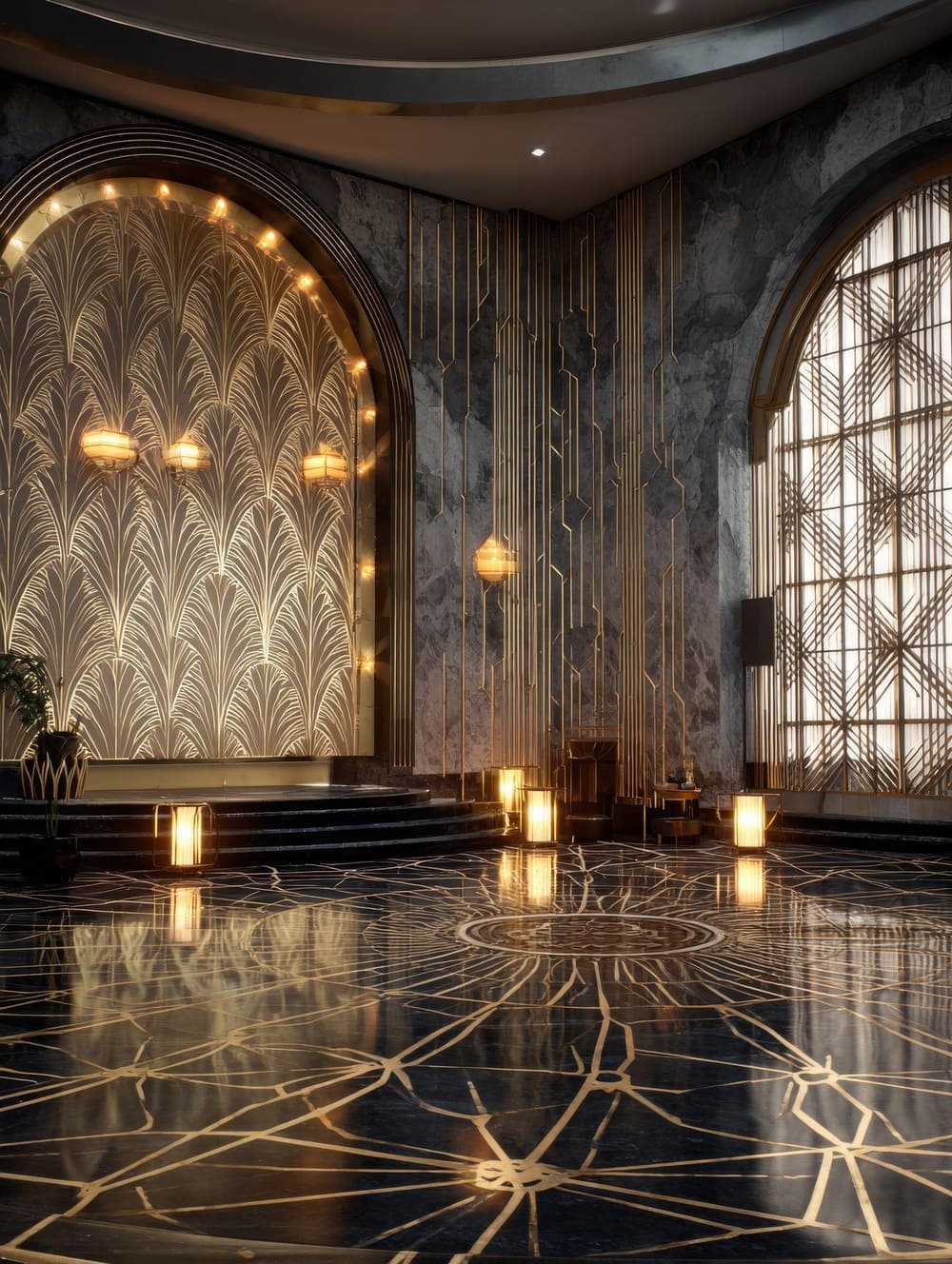 Tableau Casino Art Déco