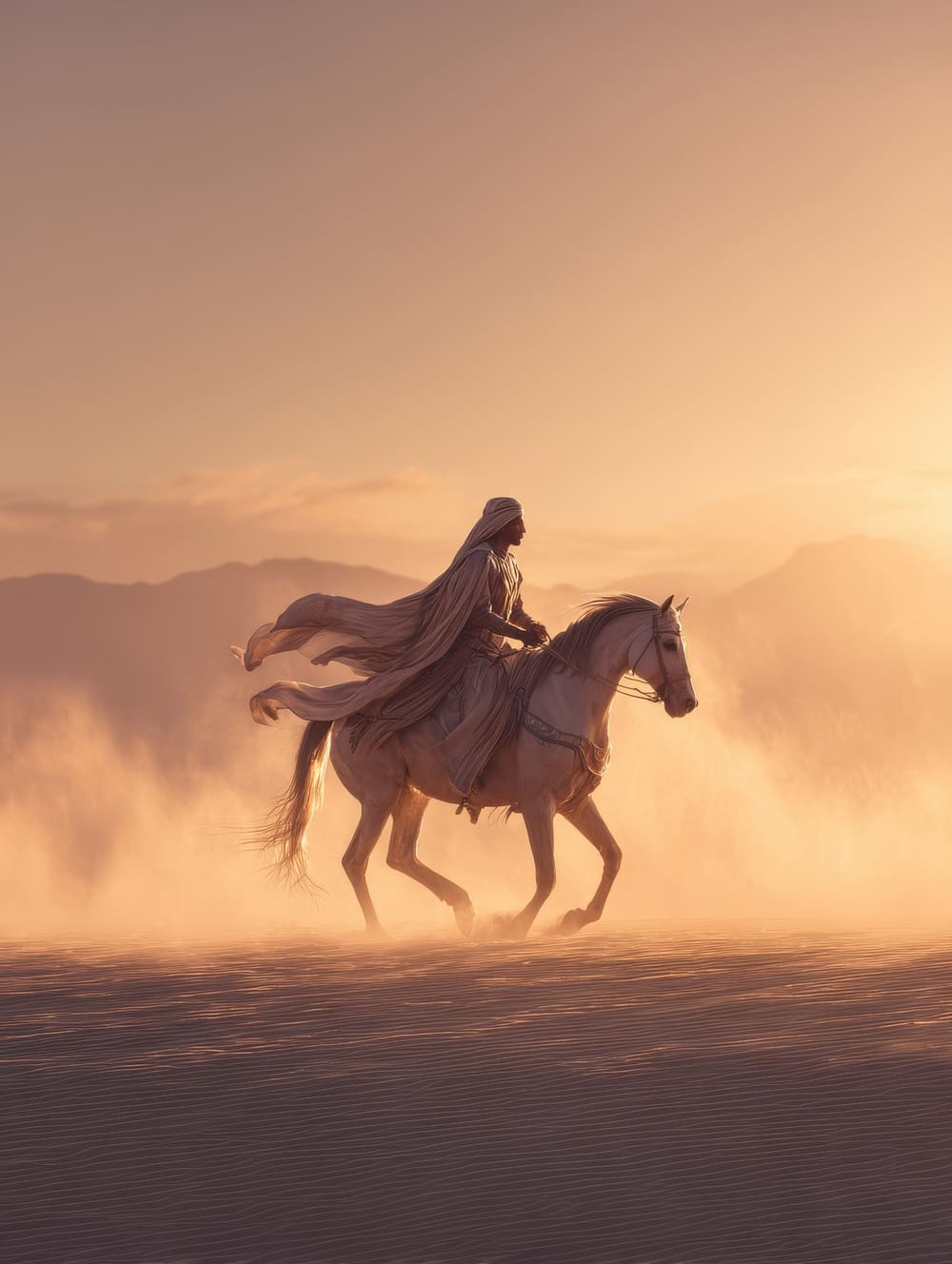 Tableau Cavalier Arabe