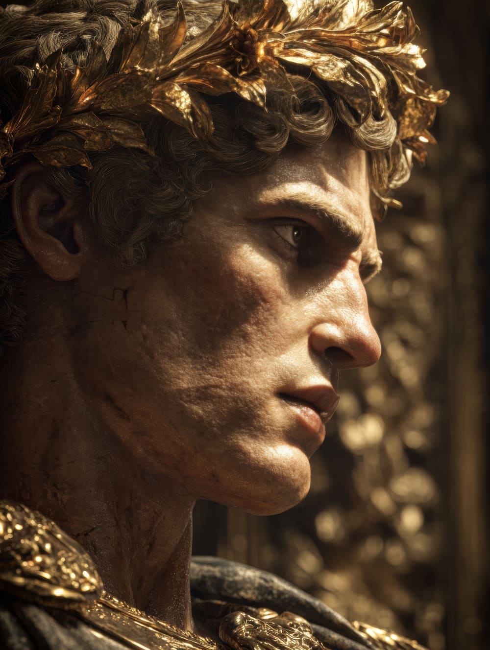 Tableau César Couronné de Laurier