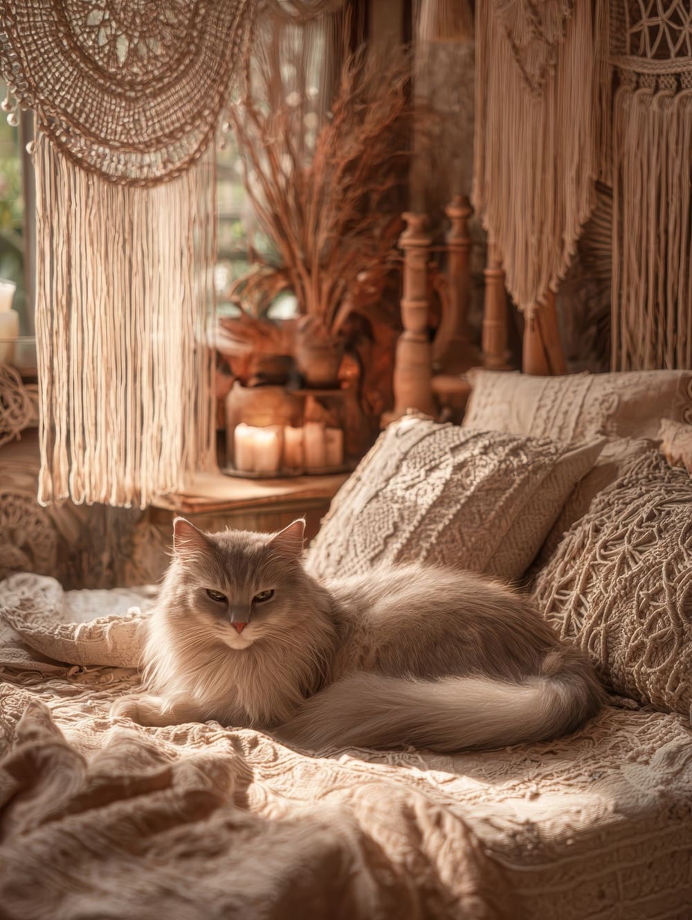 Tableau Chat Bohème