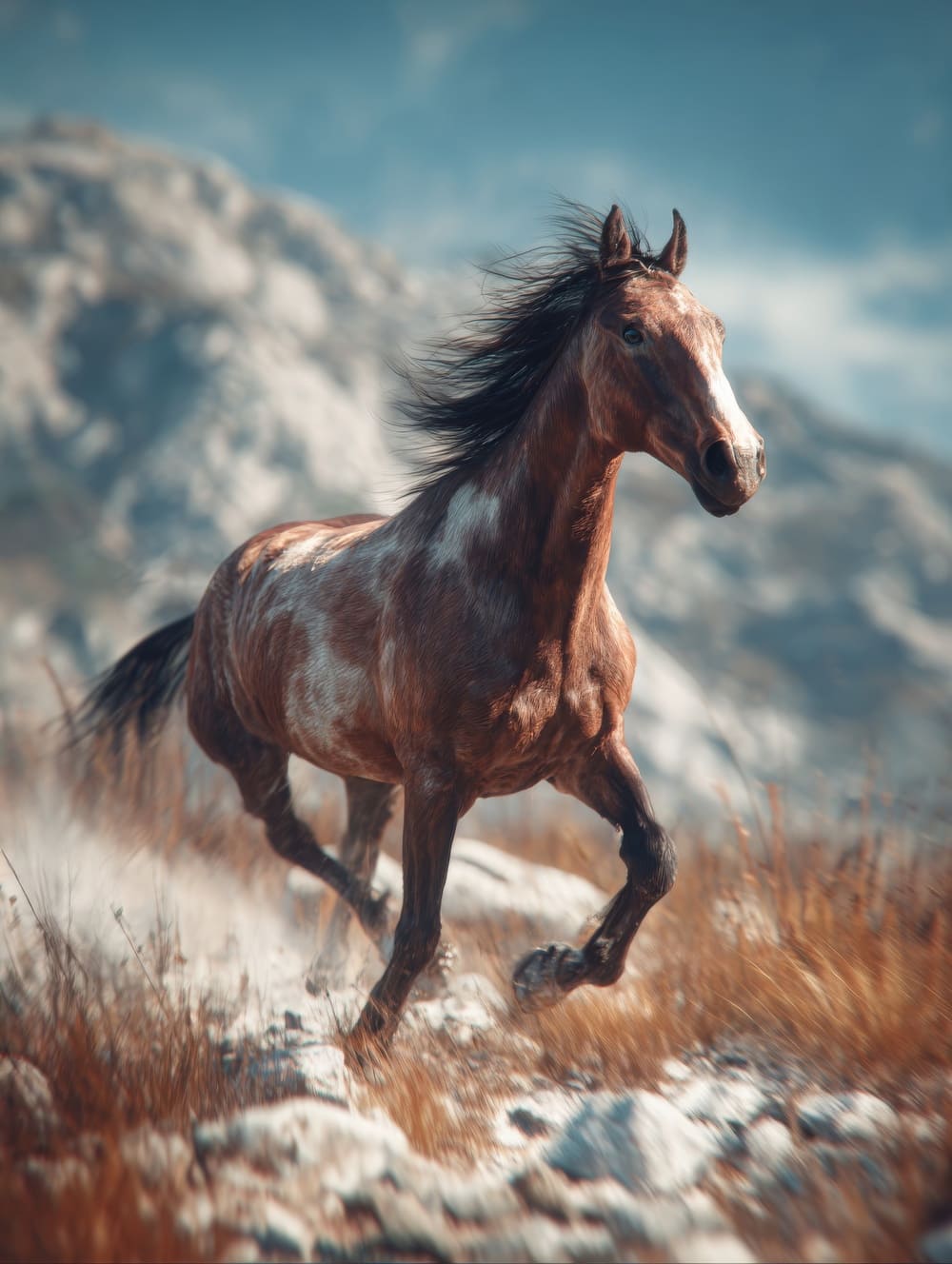 Tableau Cheval Sauvage