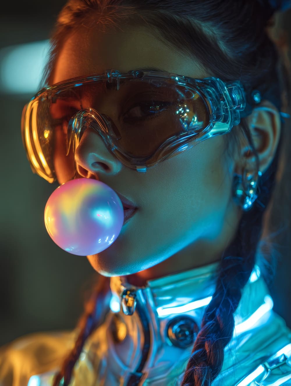 Tableau Chewing-Gum Futuriste