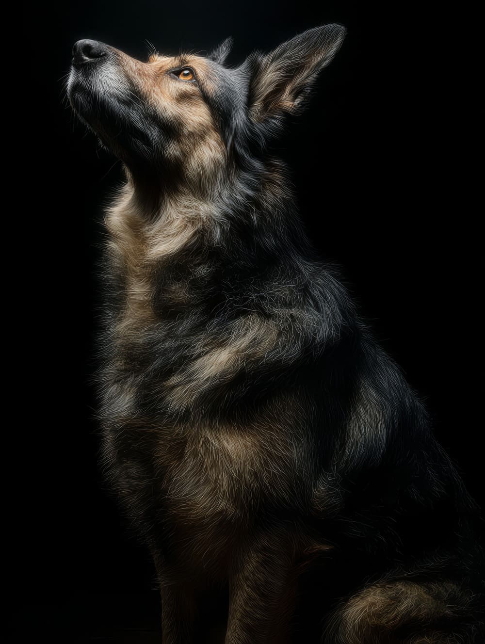 Tableau Chien Cinématographique