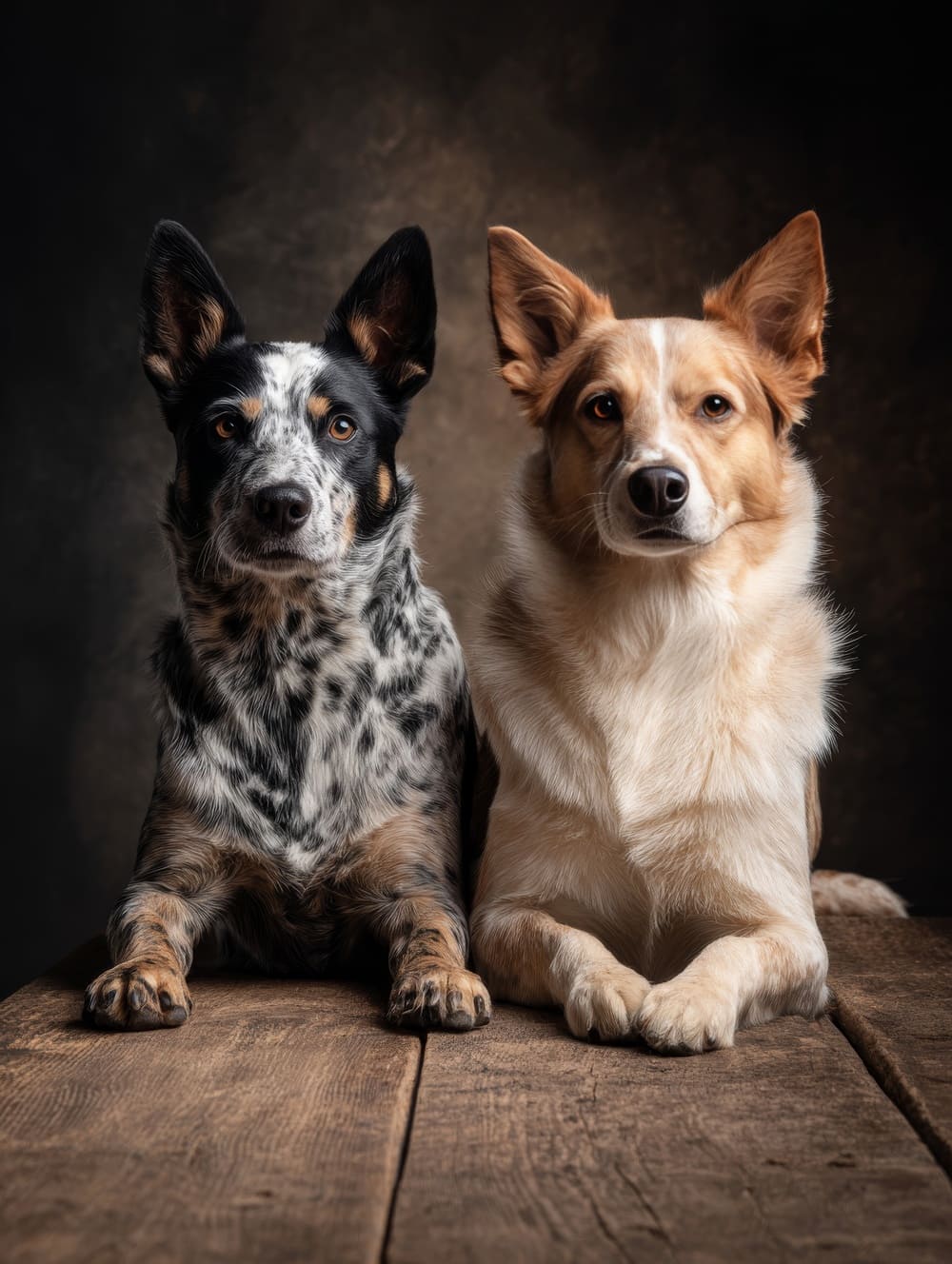 Tableau Chien Duo Compagnons