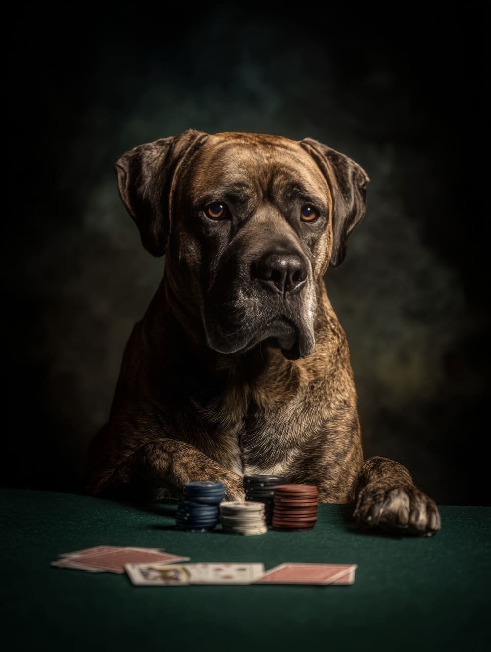 Tableau Chien Poker
