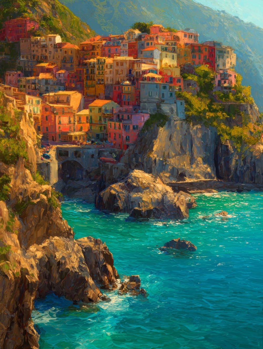 Tableau Cinque Terre – Italie