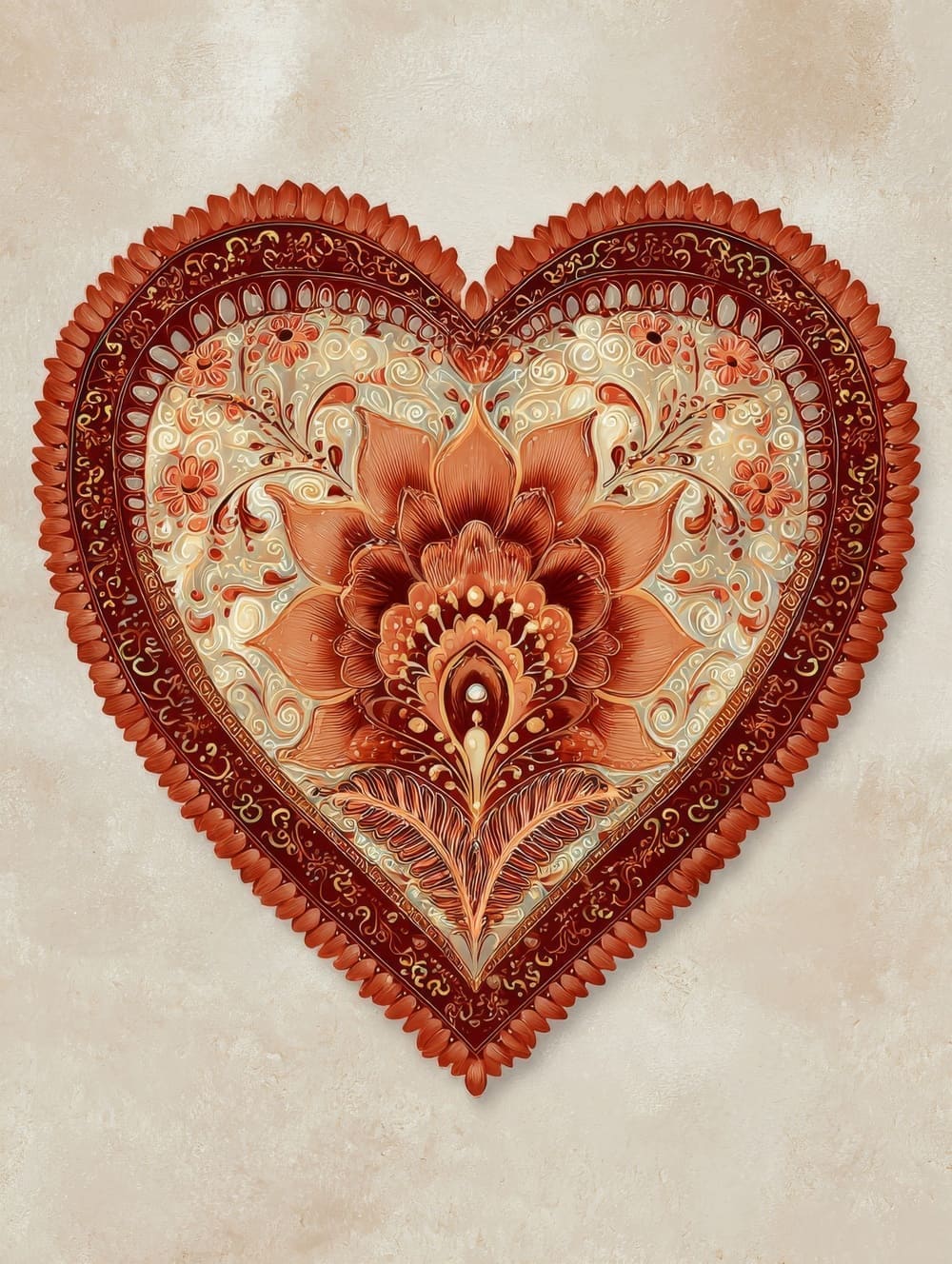 Tableau Cœur Bohème