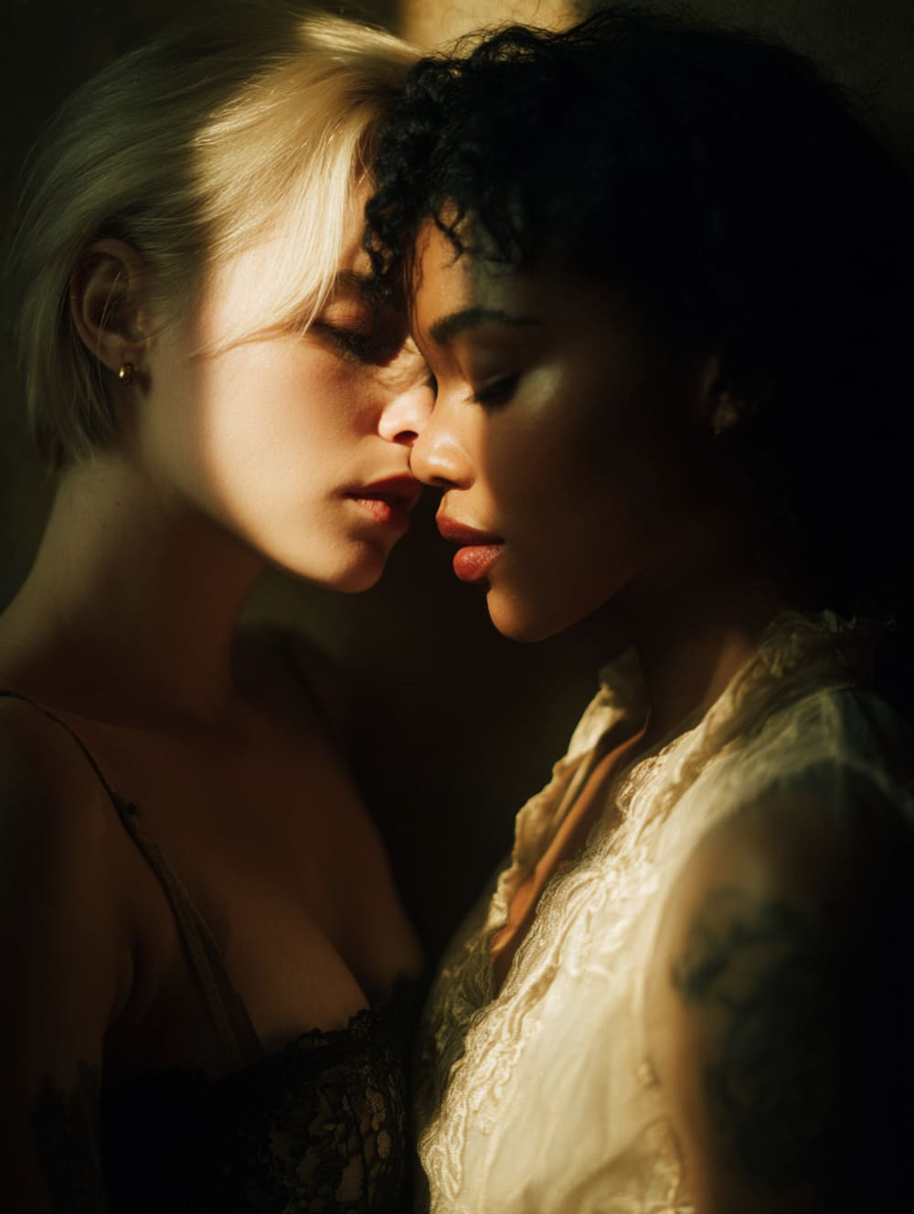 Tableau Couple de Femme Baroque