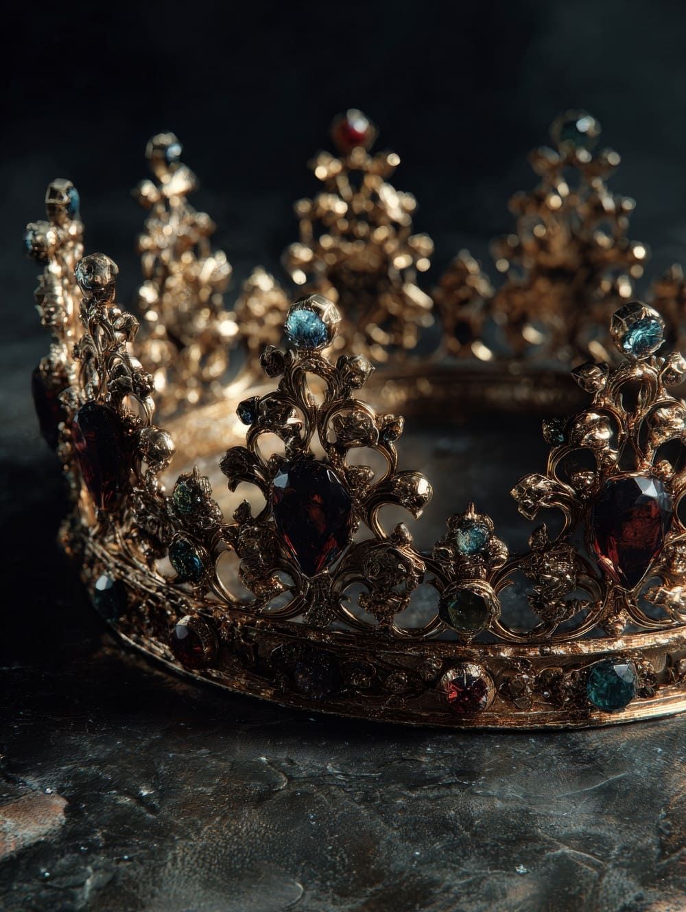 Tableau Couronne Médiévale