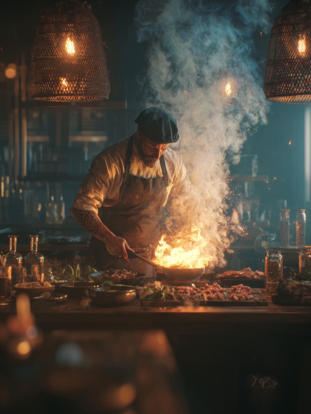 Tableau Cuisine Cinématographique
