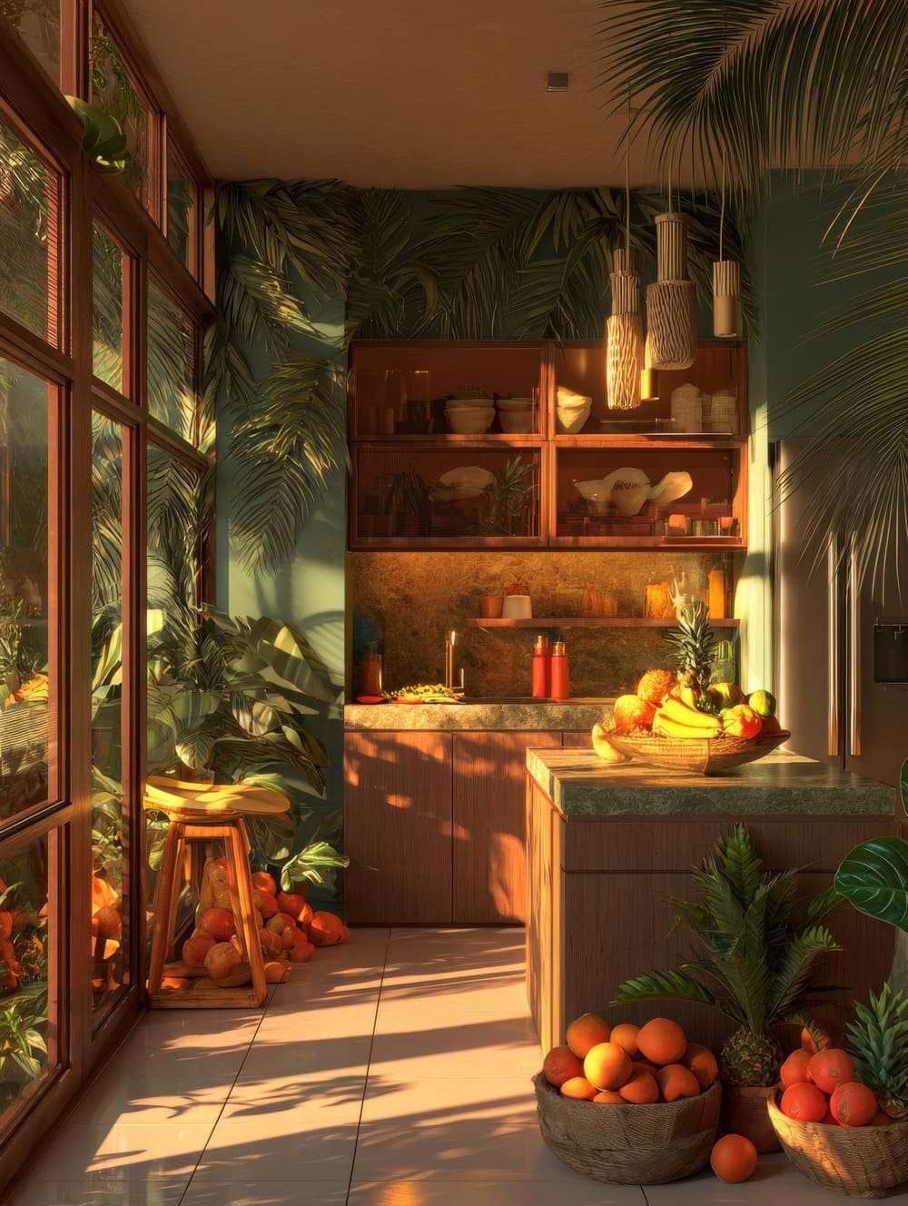 Tableau Cuisine Exotique