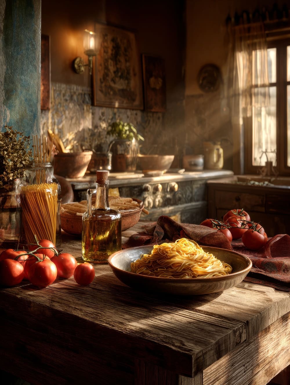 Tableau Cuisine Italienne