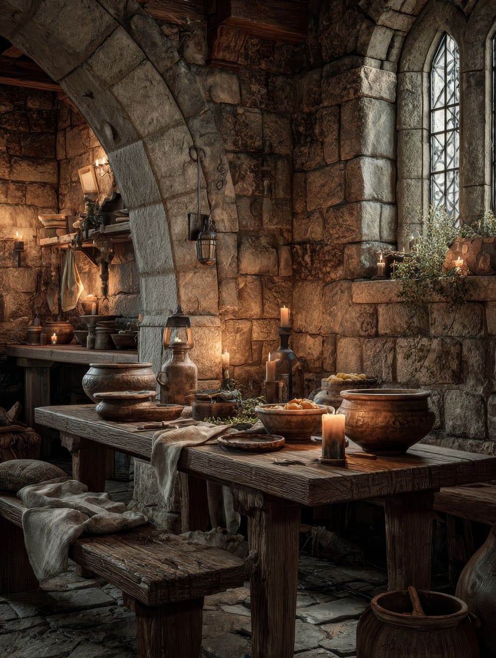 Tableau Cuisine Médiéval