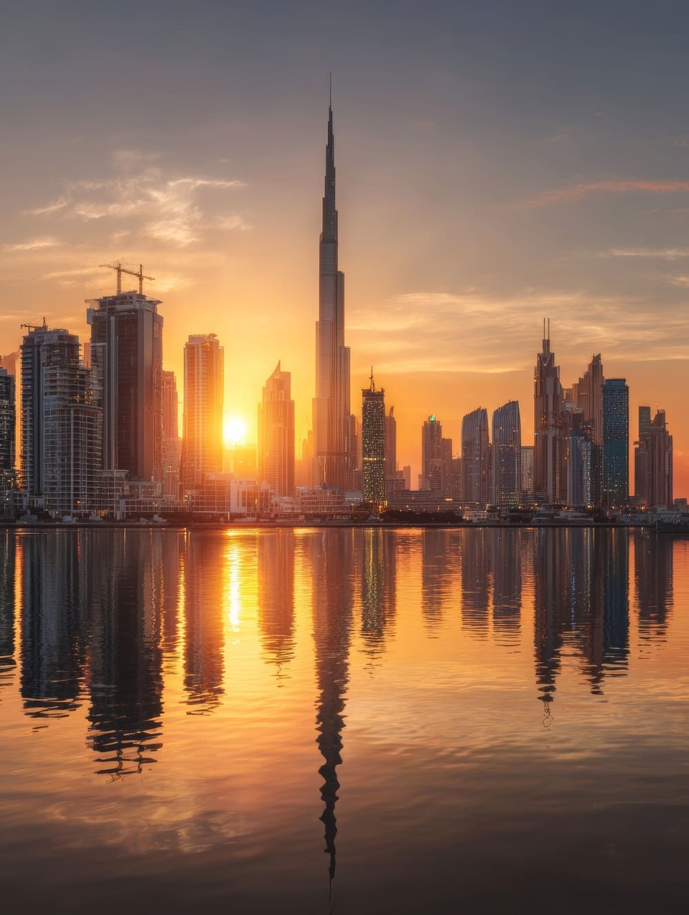 Tableau Dubaï Skyline