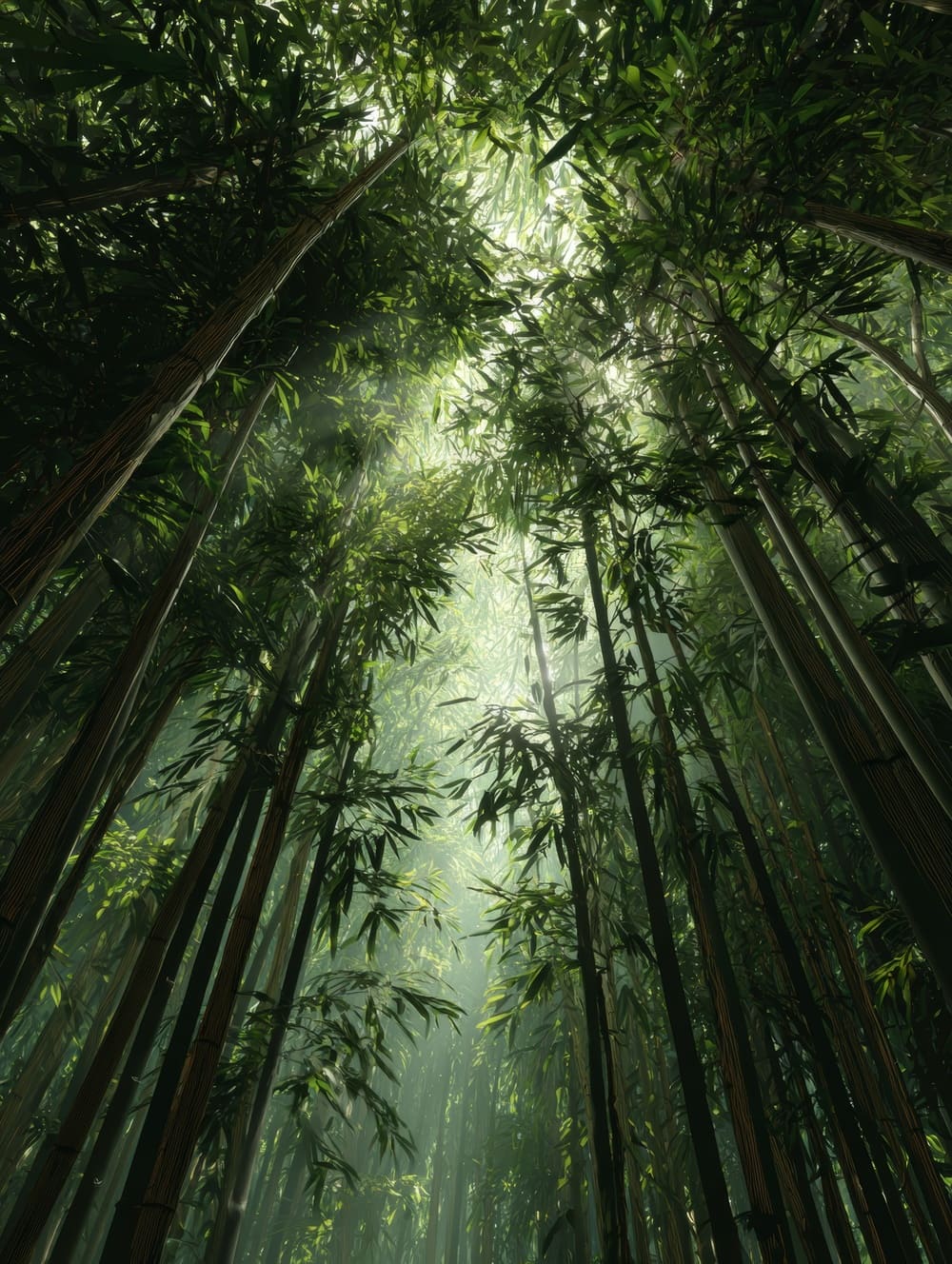 Tableau Forêt de Bambou