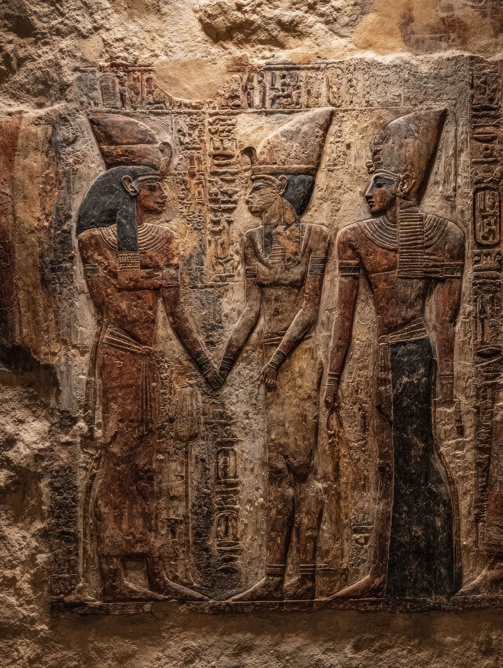 Tableau Fresque Murale Égyptienne