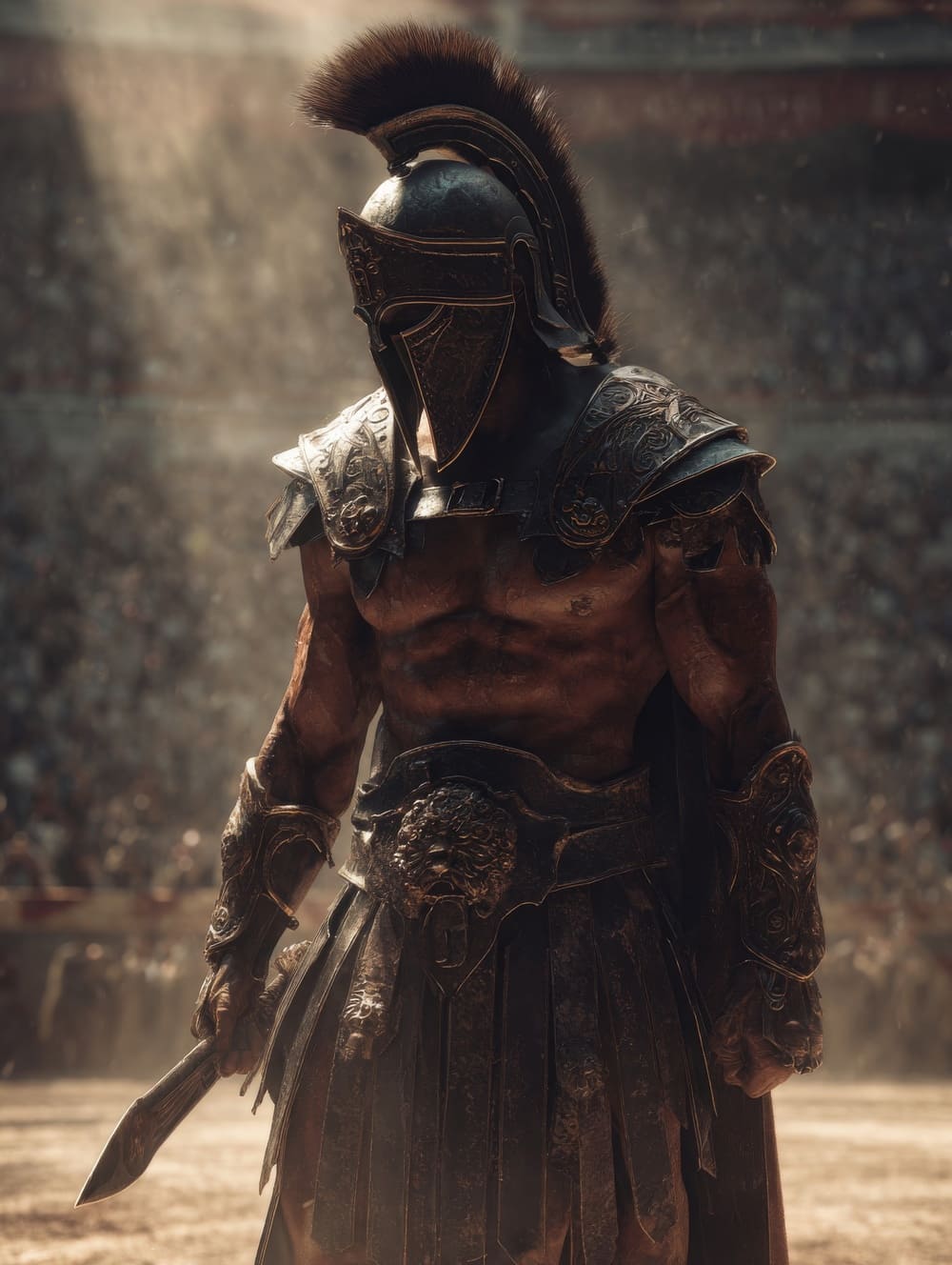 Tableau Gladiateur Mythologique