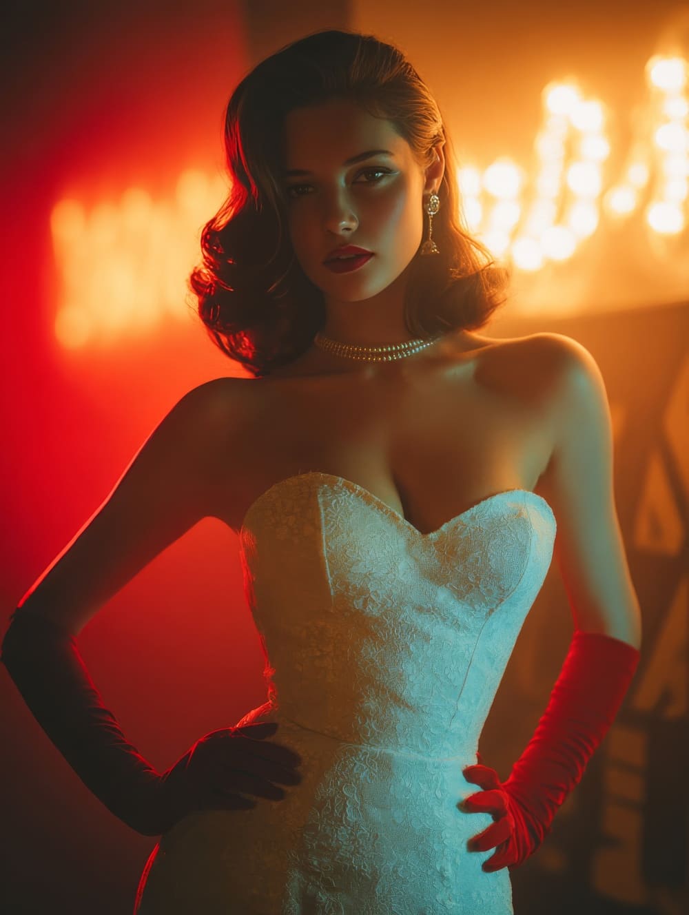 Tableau Glamour 50's Cinématographique