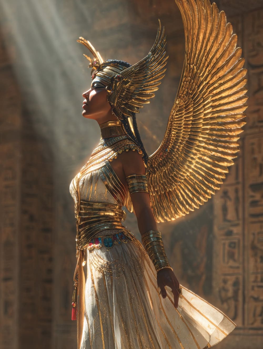 Tableau Isis Déesse