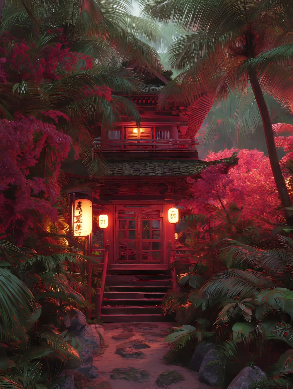 Tableau Japonais Exotique