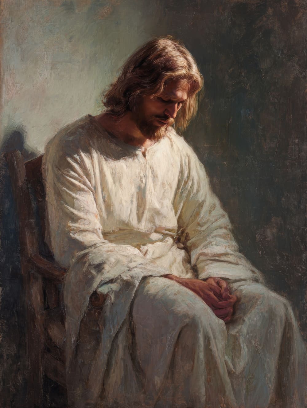 Tableau Jésus Christ Paix Intérieure