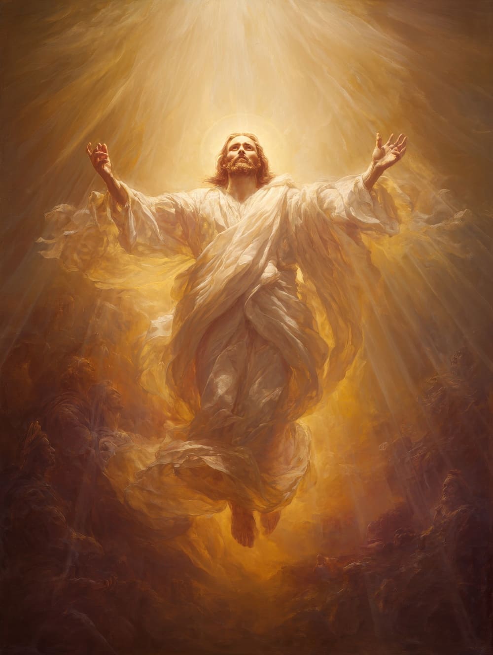 Tableau Jésus Christ Résurrection Glorieuse