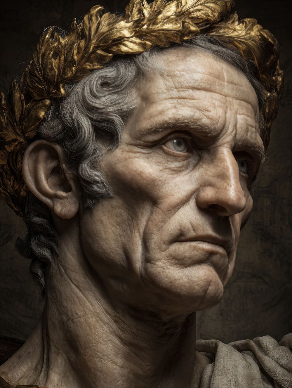 Tableau Jules César Portrait Impérial