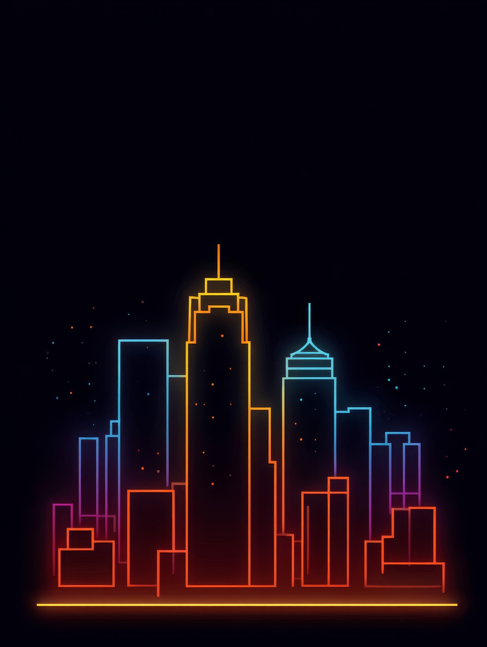 Tableau Las Vegas Minimaliste