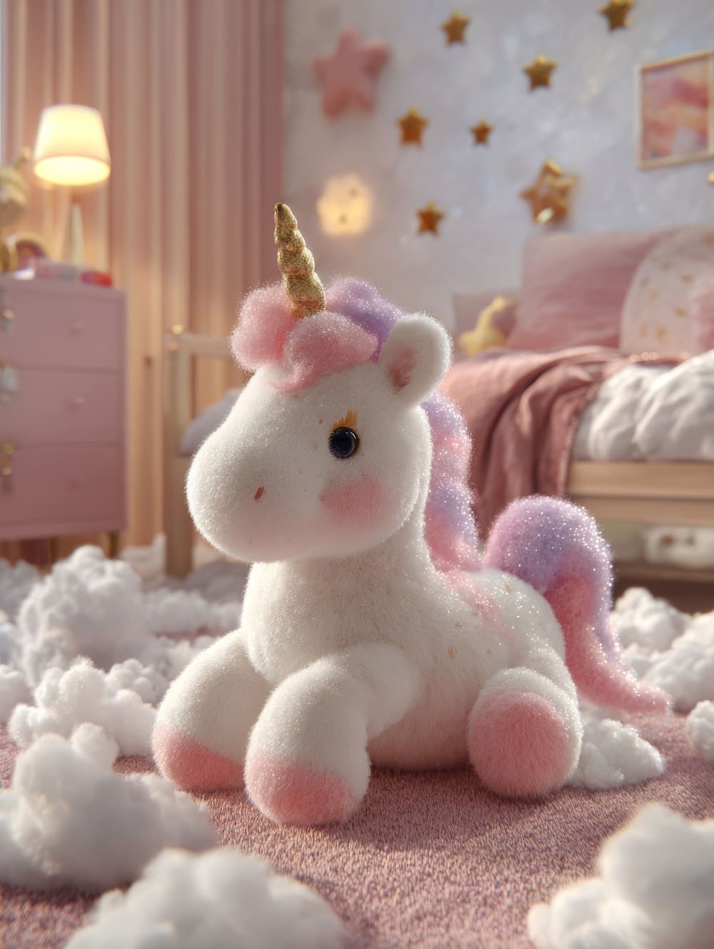 Tableau Licorne Chambre Bébé
