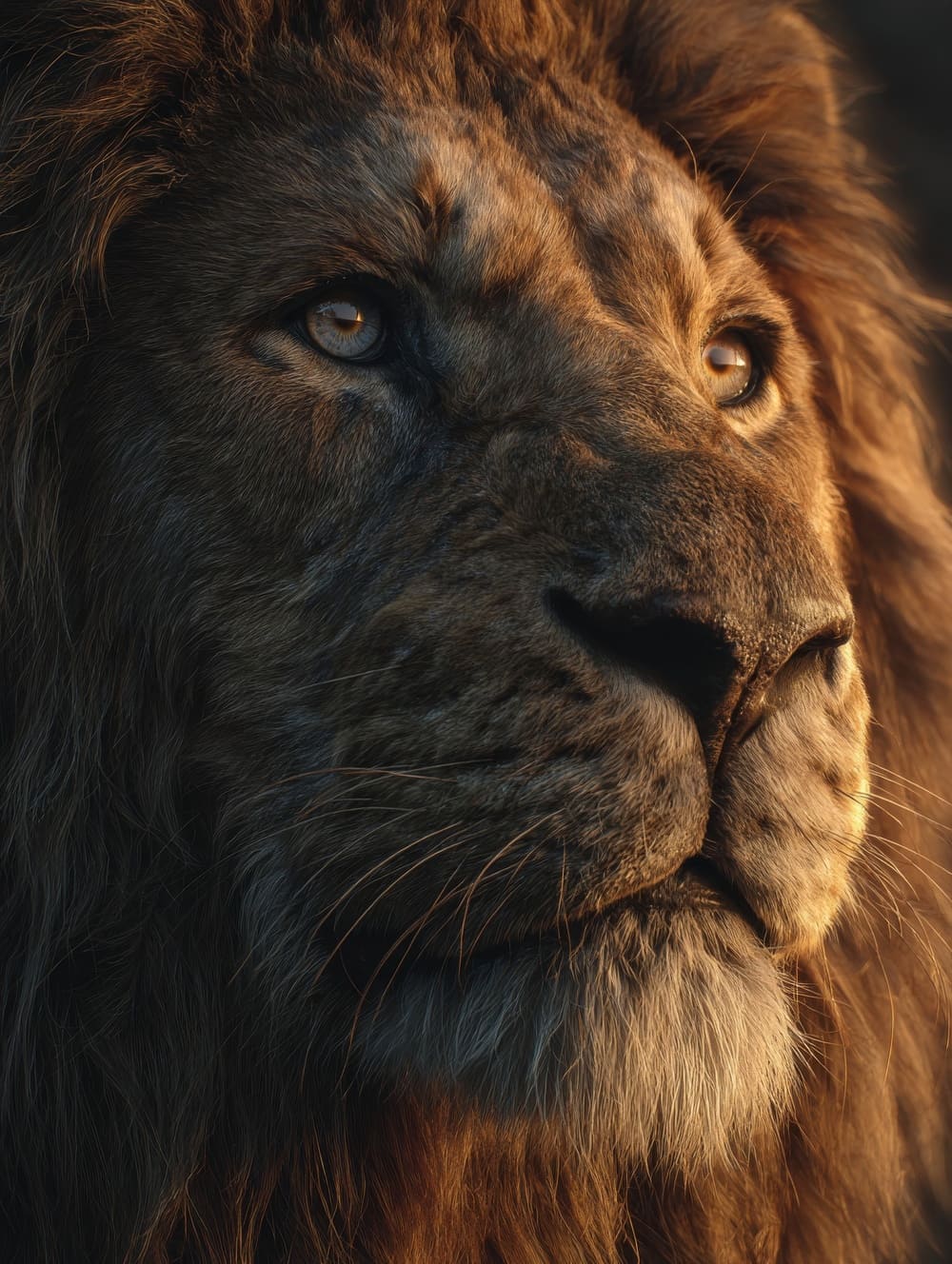 Tableau Lion Cinématographique