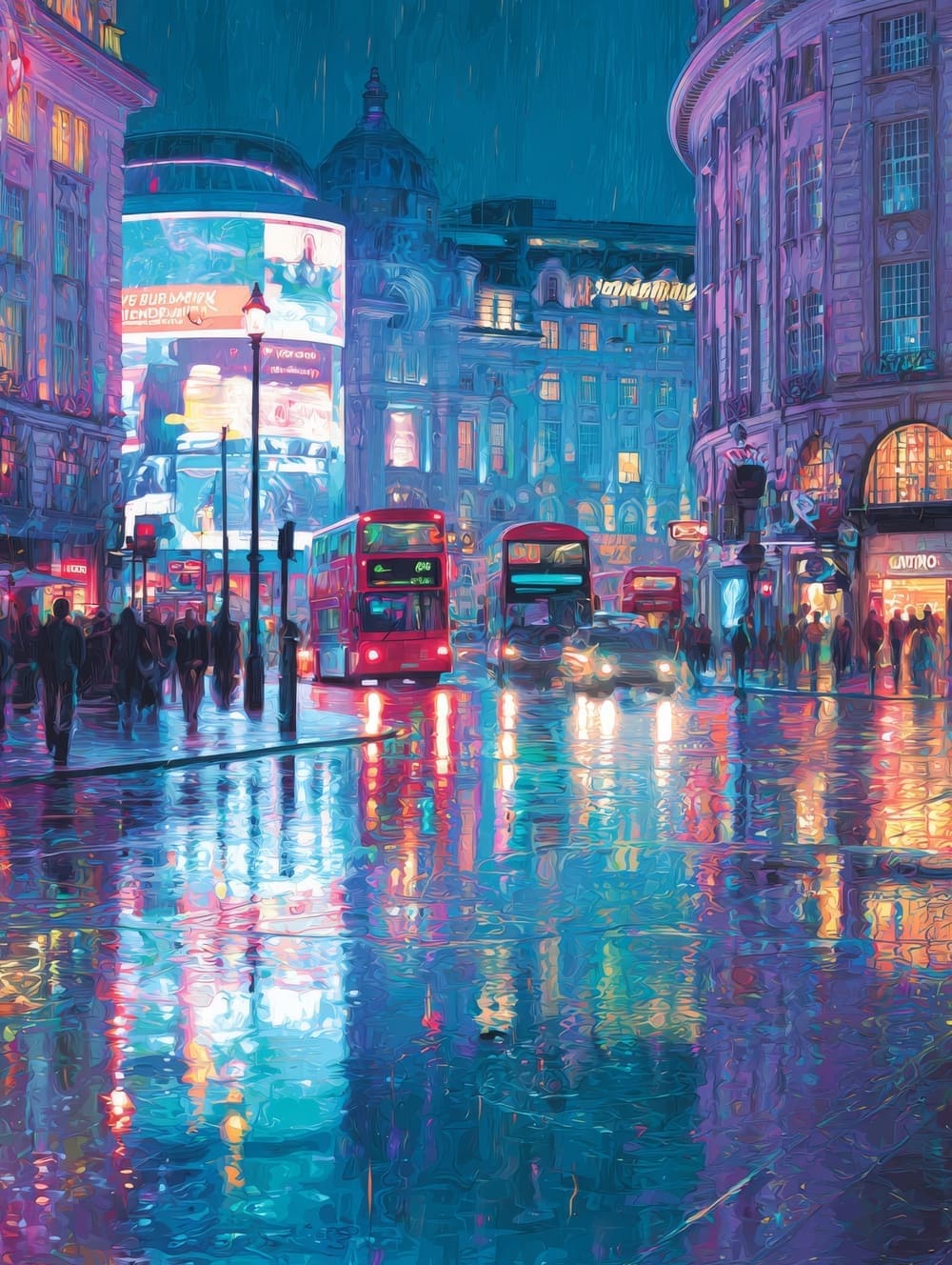 Tableau Londres Piccadilly Circus