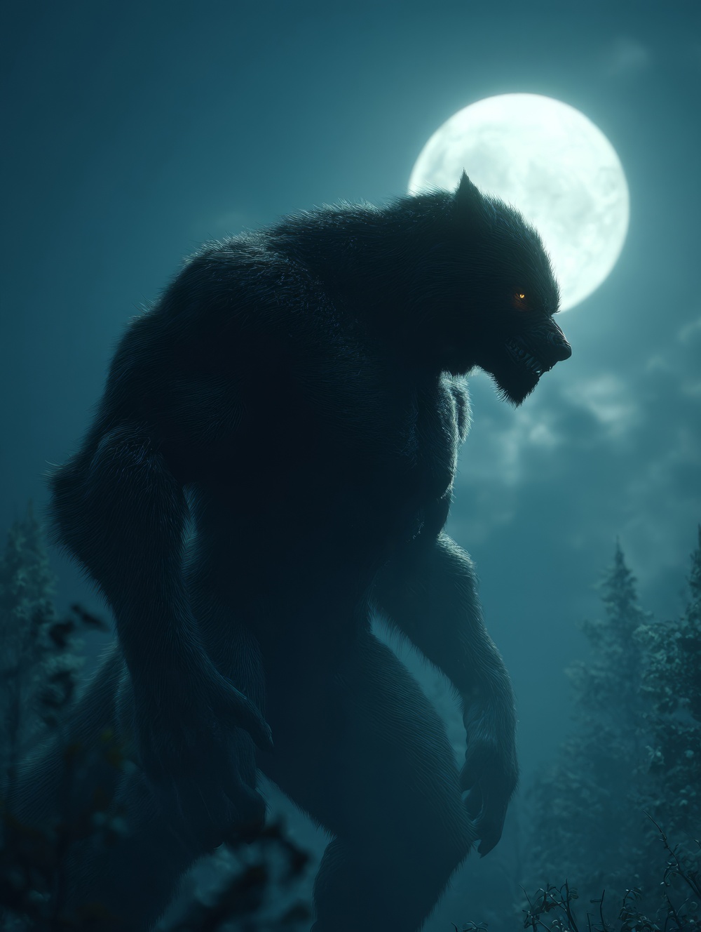 Tableau Loup Garou