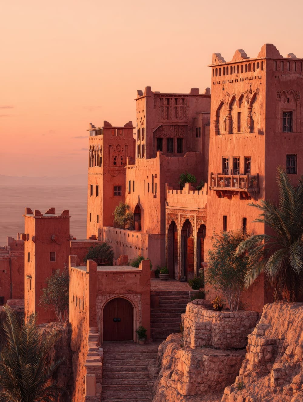 Tableau Maroc Kasbah