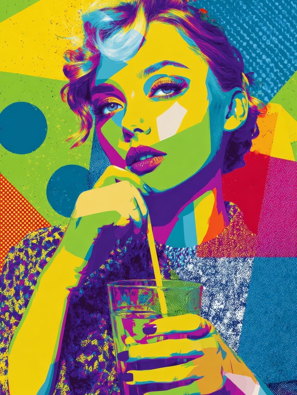 Tableau Millionnaire Pop Art