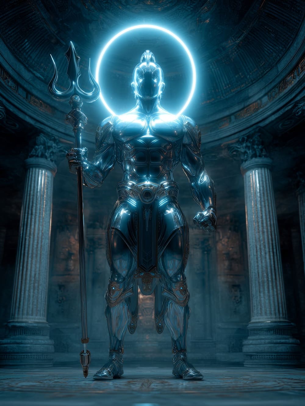 Tableau Mythologie Grecques Futuriste